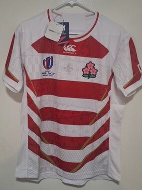 Canterbury Japan 2023 Home Rugby Jersey, M Genuine